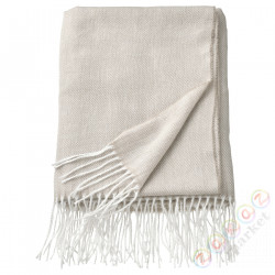 ⭐HOLMVI⭐Плед, серо-бежевый, 120x160 cm⭐ИКЕА-70542099