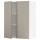 ⭐METOD⭐Навесной шкаф с полками/2 дверь, белый/Stensund бежевый, 80x100 cm⭐ИКЕА-39468346