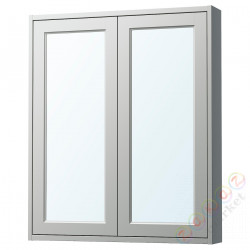 ⭐TANNFORSEN⭐Зеркальный шкаф/дверь, светло-серый, 80x15x95 cm⭐ИКЕА-70535131