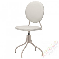 ⭐BJORKBERGET⭐Вращающийся стул, Идекулла бежевая⭐ИКЕА-20308678