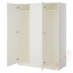 ⭐PAX / FORSAND⭐Гардероб, белый/белый, 150x60x201 cm⭐ИКЕА-49025589