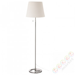 ⭐NYFORS⭐Наполная лампа, никелированный белый⭐ИКЕА-90303106