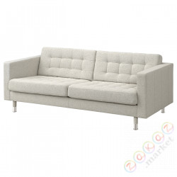 ⭐LANDSKRONA⭐Диван 3-человекowa, Gunnared бежевый/металл⭐ИКЕА-29435323