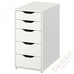 ⭐MITTCIRKEL / ALEX⭐стол письменный, żywy efekt sosny/белый, 140x60 cm⭐ИКЕА-49508686