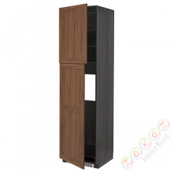 ⭐METOD⭐Shah ic с2 Drz, черныйEnköping/коричневый орех, 60x60x220 cm⭐ИКЕА-39476407