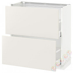 ⭐METOD / MAXIMERA⭐Шкаф/2 шу/, белый/Веддинге белый, 80x37 cm⭐ИКЕА-39051499