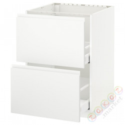 ⭐METOD / MAXIMERA⭐Стандартный злотый + 2 цифры/2шу, белый/Voxtorpматовый белый, 60x60 cm⭐ИКЕА-59112114