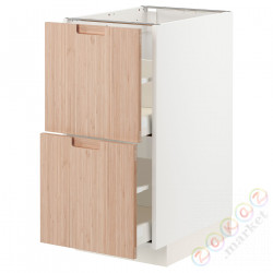 ⭐METOD / MAXIMERA⭐Sсstj 2fr/2в шу, белый/Fröjered яркий бамбук, 40x60 cm⭐ИКЕА-39330226