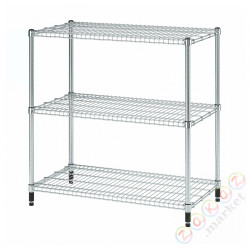 ⭐OMAR⭐Книжный шкаф, оцинкованный, 92x50x94 cm⭐ИКЕА-70483071