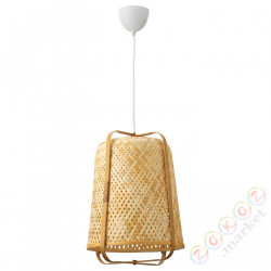 ⭐KNIXHULT⭐Подвесной светильник, бамбук/wykonano ręcznie⭐ИКЕА-40404886