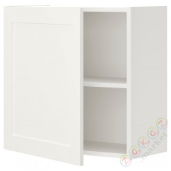 ⭐ENHET⭐Навесной шкаф с1 полка/дверь, белый/белый rama60x32x60 cm⭐ИКЕА-19321015
