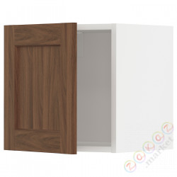 ⭐METOD⭐Навесной шкаф, белый Enköping/коричневый орех, 40x40 cm⭐ИКЕА-99475099