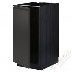 ⭐METOD⭐Кабинет stj. на раковине/Сортировать. трата, черный/Upplöv матантрацит, 40x60 cm⭐ИКЕА-29495576