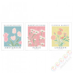 ⭐BILD⭐Плакат, targi цветокowe, 40x50 cm⭐ИКЕА-50554936