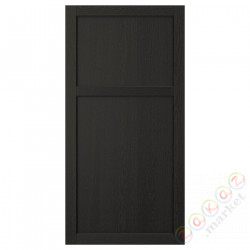 ⭐LERHYTTAN⭐Дверь, черный морилка, 60x120 cm⭐ИКЕА-60356059