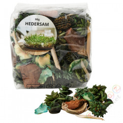 ⭐HEDERSAM⭐Potpourri pachnące, Świeża trawa/светло-зеленый, 90 g⭐ИКЕА-80502743