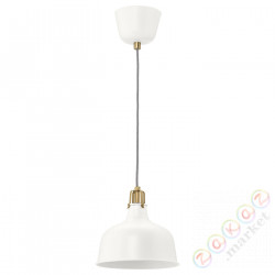 ⭐RANARP⭐Подвесной светильник, сливочный, 23 cm⭐ИКЕА-10390961