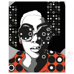 ⭐BILD⭐Плакат, Retro wibracje, 40x50 cm⭐ИКЕА-50442072