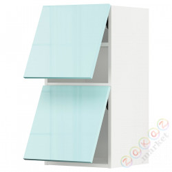 ⭐METOD⭐Уровень тсс 2 Drz, белый Järsta/блеск светло-бирюзовый, 40x80 cm⭐ИКЕА-89414445