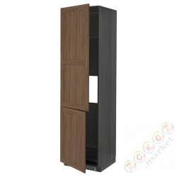 ⭐METOD⭐Шш н айс/проживающий 2Drz, черныйEnköping/коричневый орех, 60x60x220 cm⭐ИКЕА-59476406