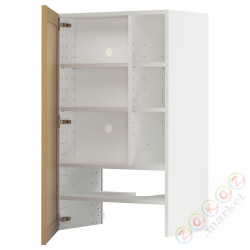 ⭐METOD⭐Шкаф okaнадa сполка/Drzс упражнениями, белый/Forsbacka дуб, 60x100 cm⭐ИКЕА-29509385