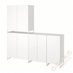 ⭐JOSTEIN⭐Книжный шкаф с дверь, внутренности/снаружи/белый, 182x44x180 cm⭐ИКЕА-39437294