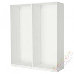 ⭐PAX⭐2 рамы шкафа, белый, 200x58x236 cm⭐ИКЕА-39895258