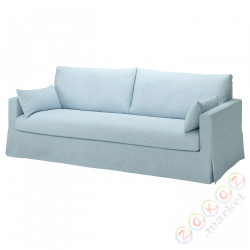 ⭐HYLTARP⭐Диван 3-человекowa, Kilanda blady синий⭐ИКЕА-19489646