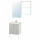⭐ENHET / TVALLEN⭐Мебель для ванной, набор 11 шт.., имитация бетона/белый Pilkån аккумулятор, 64x43x87 cm⭐ИКЕА-39337586