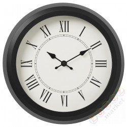 ⭐NUFFRA⭐Часы, короткаяe napięcie/черный, 25 cm⭐ИКЕА-40540836