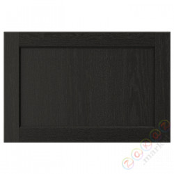 ⭐LERHYTTAN⭐Дверь, черный морилка, 60x40 cm⭐ИКЕА-80356063