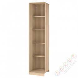 ⭐PAX⭐Dostawka угол 4 полки, под беленый дуб, 53x58x236 cm⭐ИКЕА-80346960