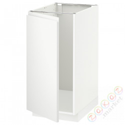 ⭐METOD⭐Кабинет stj. на раковине/Сортировать. трата, белый/Voxtorpматовый белый, 40x60 cm⭐ИКЕА-49461896