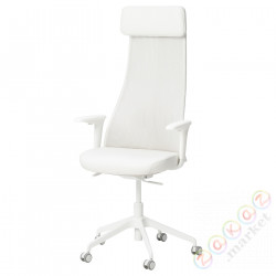 ⭐JARVFJALLET⭐Офисный стул с подлокотниками, Бабушка белый⭐ИКЕА-40521852