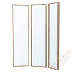 ⭐NISSEDAL⭐Комбинация зеркал, под беленый дуб, 130x150 cm⭐ИКЕА-29275471