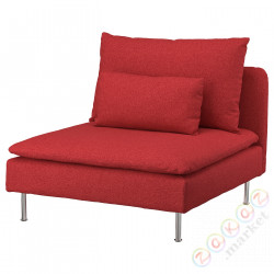 ⭐SODERHAMN⭐Покрытие раздела1 человекowej, Tonerud красный⭐ИКЕА-20567327