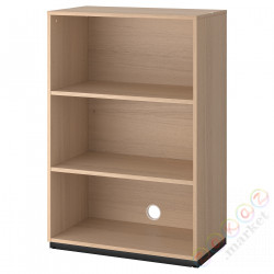 ⭐GALANT⭐Книжный шкаф, дубовый шпон, беленый, 80x120 cm⭐ИКЕА-20365188