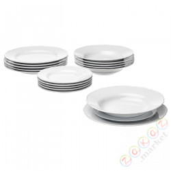 ⭐UPPLAGA⭐обслуживание,  18 шт.., белый⭐ИКЕА-20429637