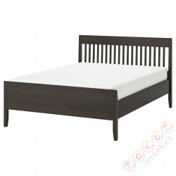 ⭐IDANAS⭐Корпус кровати, темно коричневый bejcowане, 140x200 cm⭐ИКЕА-30458889