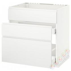 ⭐METOD / MAXIMERA⭐Форма L + 3F/2шу, белый/Voxtorpматовый белый, 80x60 cm⭐ИКЕА-19112111