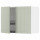 ⭐METOD⭐Навесной шкаф с крылом для сушки/2 дверь, белый/Stensund светло-зеленый, 80x60 cm⭐ИКЕА-89486343