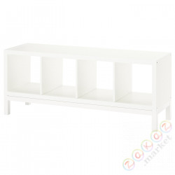 ⭐KALLAX⭐Книжный шкаф с ramą nośną, белый/белый, 147x59 cm⭐ИКЕА-59442666