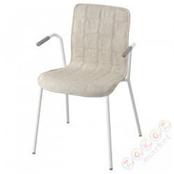 ⭐LAKTARE⭐Чехол на стул, Gunnared светло-бежевый⭐ИКЕА-00527993