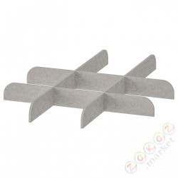 ⭐KOMPLEMENT⭐Разделитель выдвижного поддона, светло-серый, 50x58 cm⭐ИКЕА-20466795