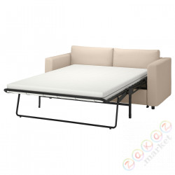 ⭐VIMLE⭐Диван 2-человекowa разложитьadана, Халларп бежевый⭐ИКЕА-59537023