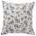 ⭐CROSSBANA⭐Наволочка, белый/Серый, 50x50 cm⭐ИКЕА-00543813