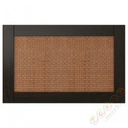 ⭐STUDSVIKEN⭐Дверь/front ящики, темно коричневый/wyplatана topola, 60x38 cm⭐ИКЕА-40490742