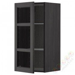 ⭐METOD⭐Шах половина/стакан Drz, черный/Lerhyttan черный морилка, 40x80 cm⭐ИКЕА-39463985