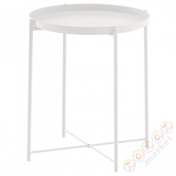 ⭐GLADOM⭐Стол сtacą, белый, 45x53 cm⭐ИКЕА-70337819
