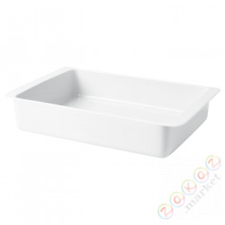 ⭐IKEA 365+⭐Жаропрочная посуда, белый, 38x26 cm⭐ИКЕА-40286736